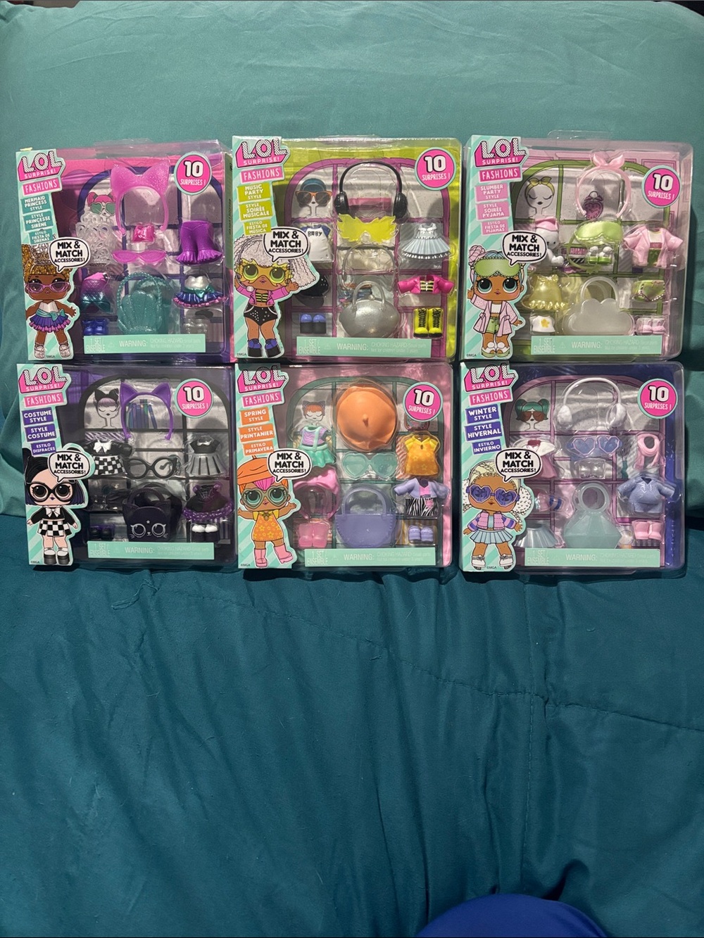 L.O.L. Surprise! Fashions Mix & Match Accessory Packs - Set of 6